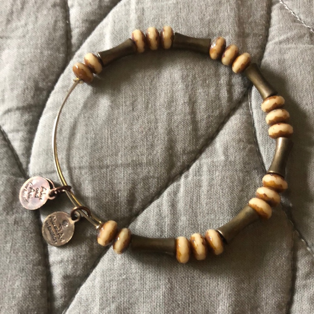 Alex and Ani beaded bangle